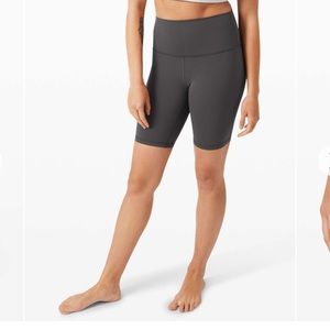 Lululemon Align Bike Short - Graphite Gray 8”